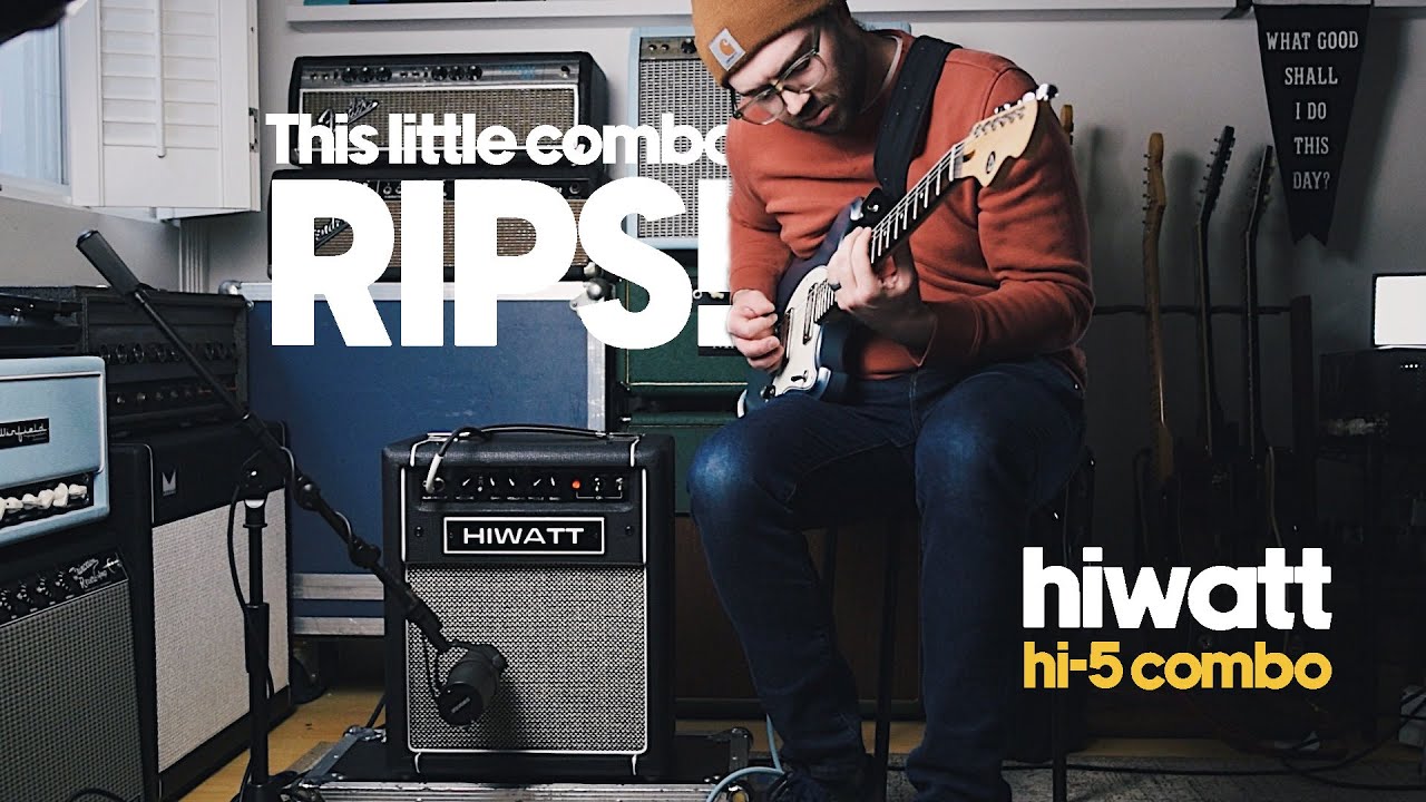 A bedroom amp that RIPS! | Hiwatt Hi-5 Combo Amp | Clean & Dirty Sounds w/ Treetone Guitars Stella