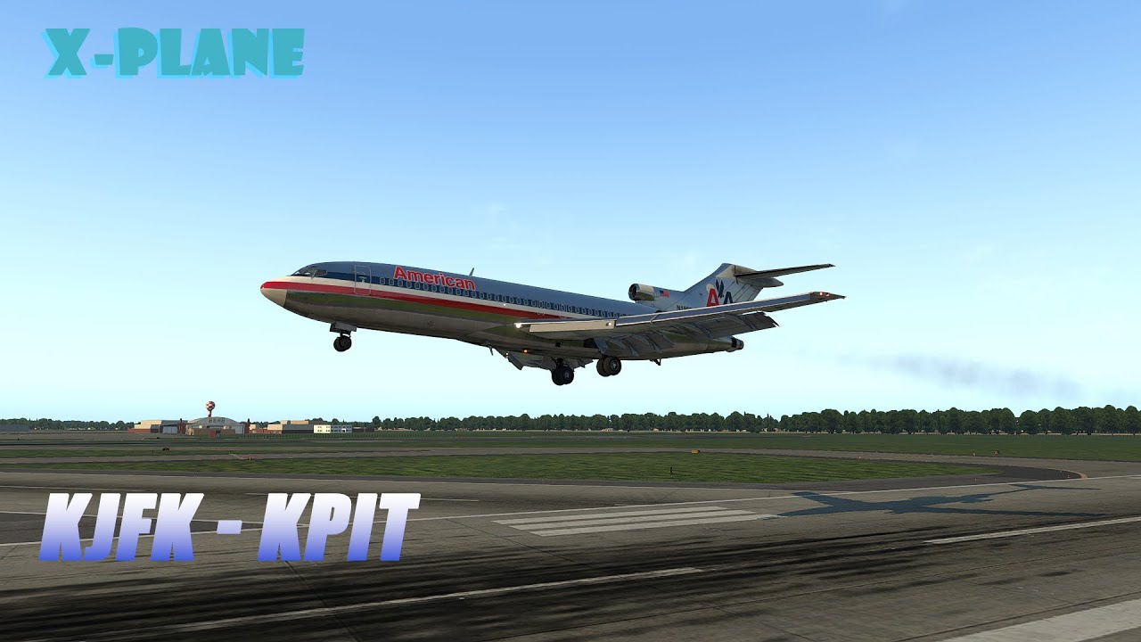 FlyJSim 727-100 || VOR - To - VOR (and cheating from the map 😁)