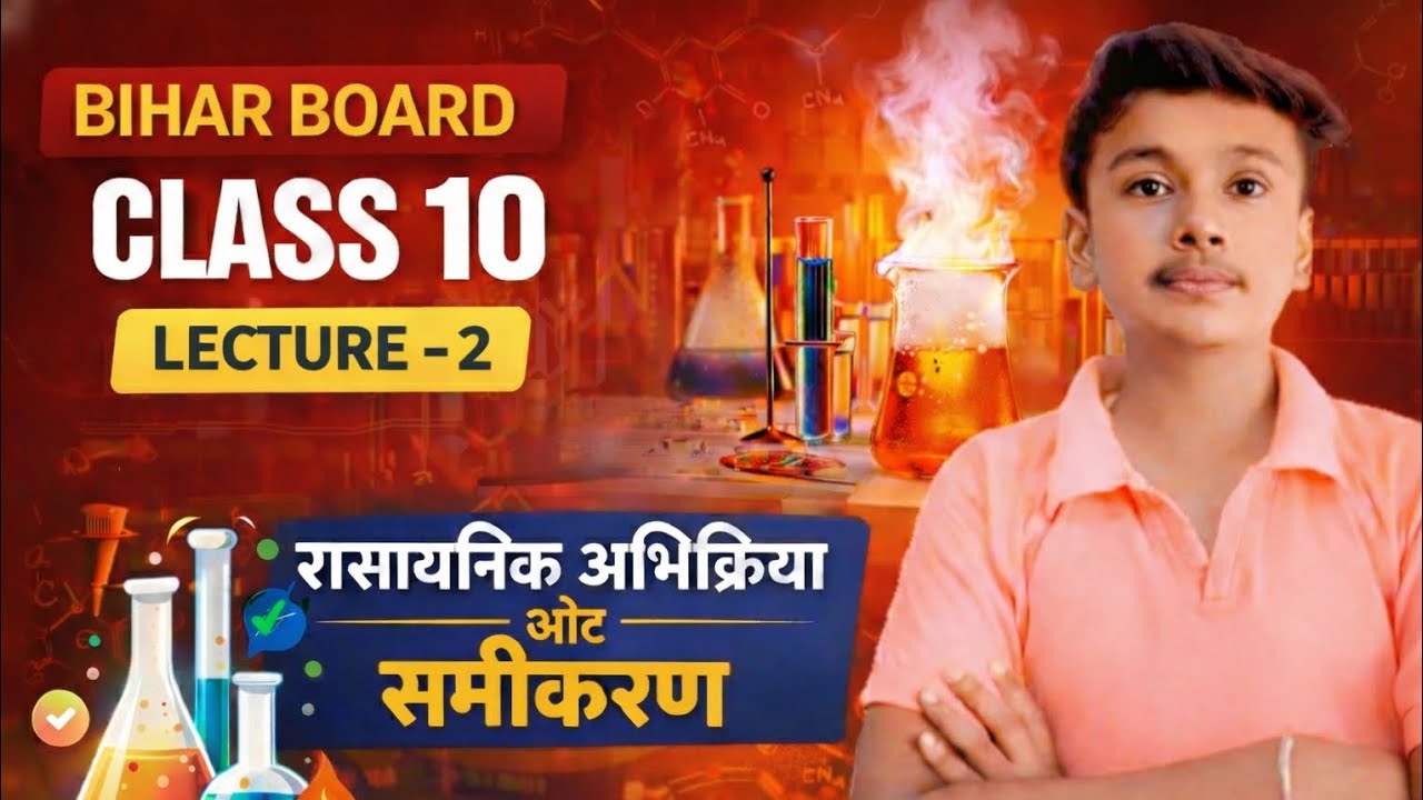 NK Orbit Classes | Bihar Board Class 10 Chemistry 🔥 रासायनिक अभिक्रिया एवं समीकरण | Lecture 2 |