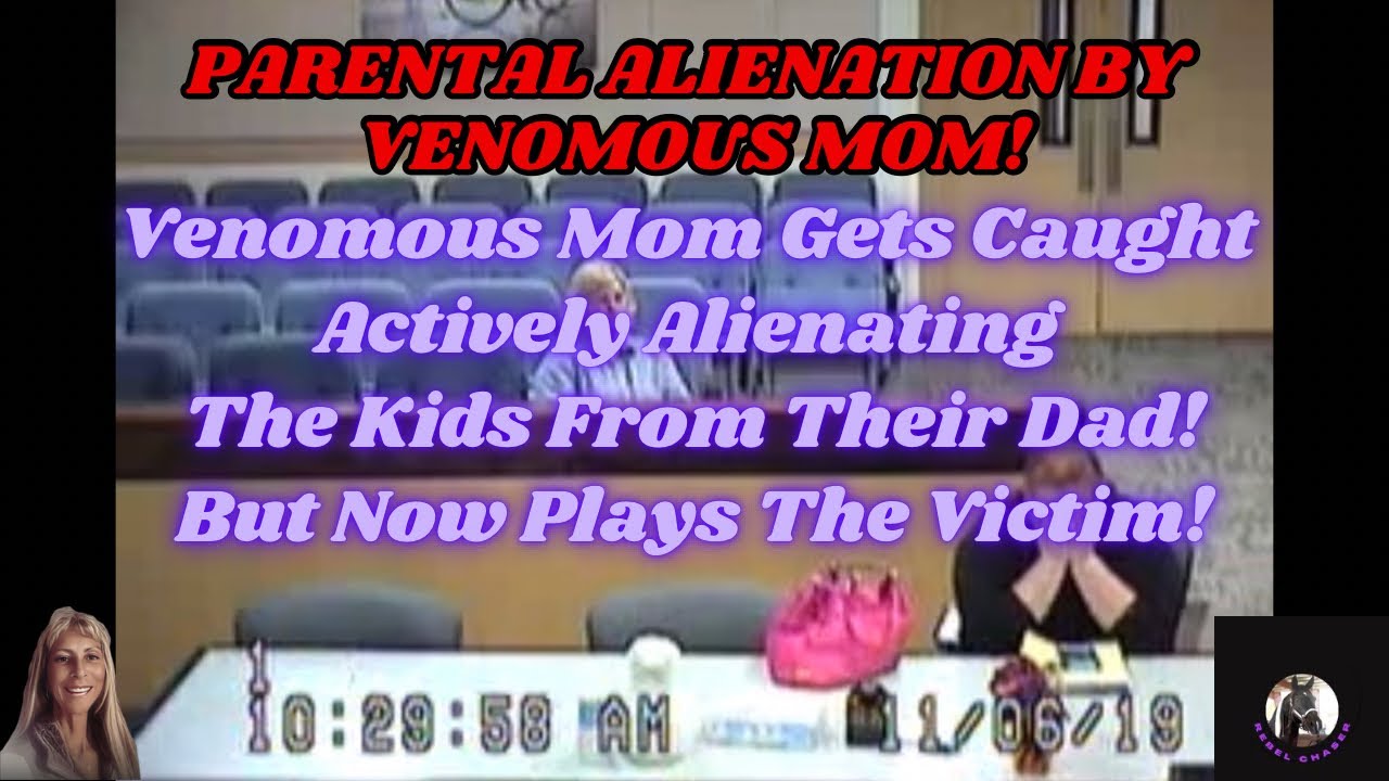 VEN0M0US Mom Caught Actively Al!enat!ng The K!ds From Their Dad!  But Now Plays The Victim!