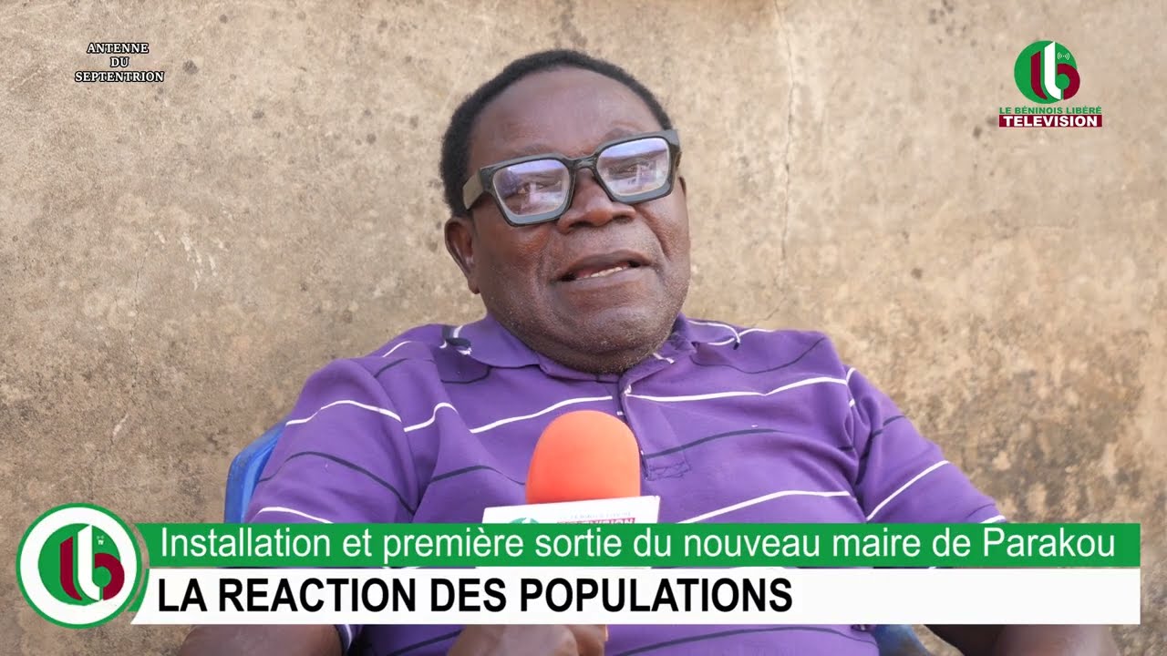 Installation et première sortie du nouveau maire de Parakou : LA REACTION DES POPULATIONS