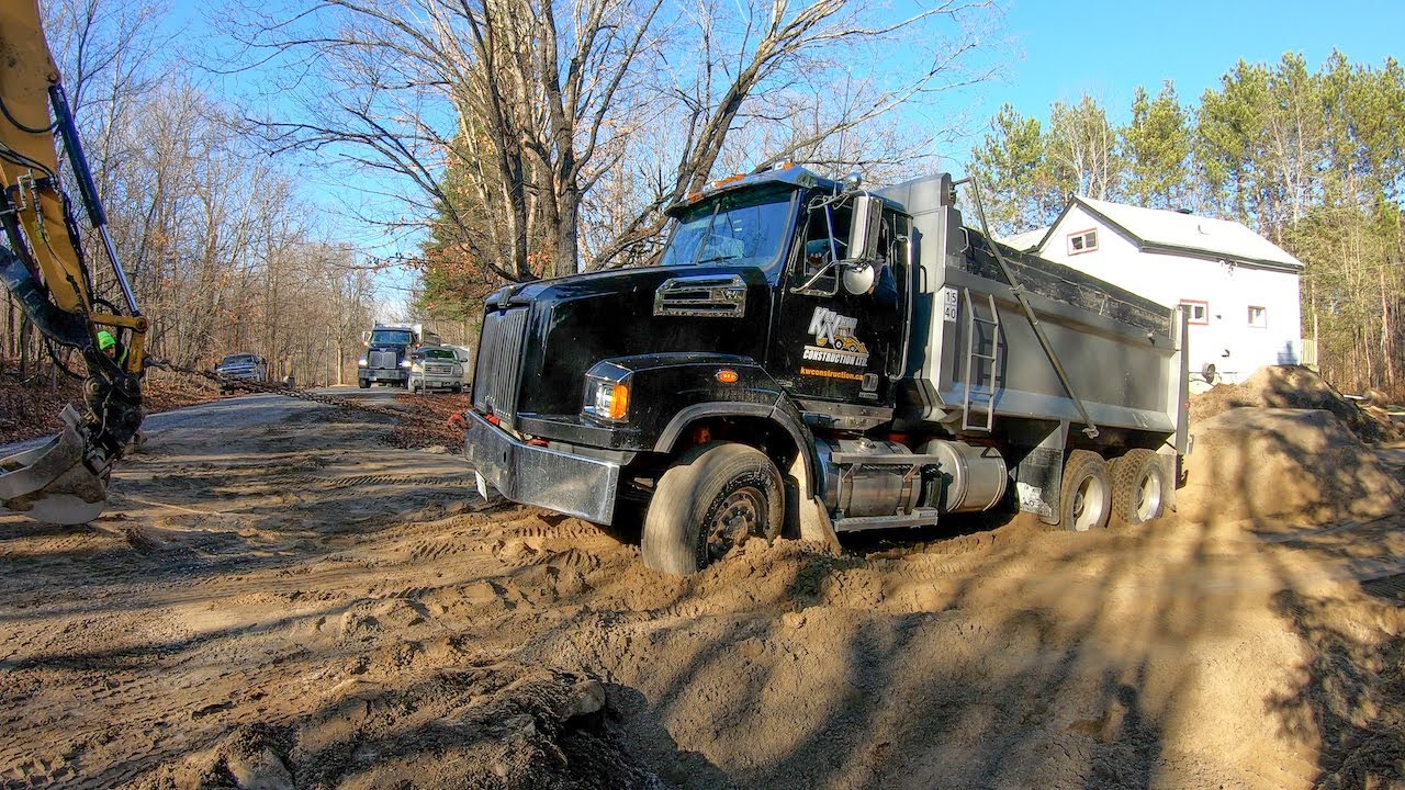 I Buried My Dump Truck in Septic Sand