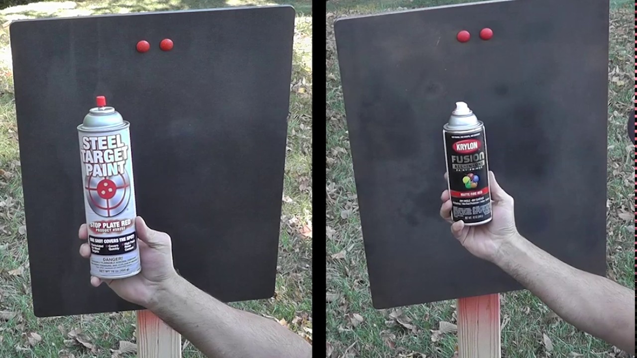 Best Spray Paint for Steel Targets