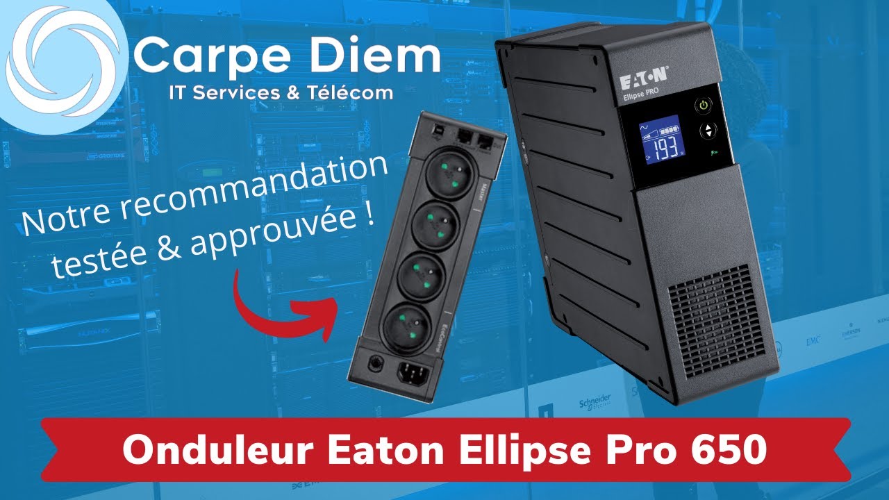 L'onduleur Eaton Ellipse Pro 650, le choix de le performance au meilleur prix
