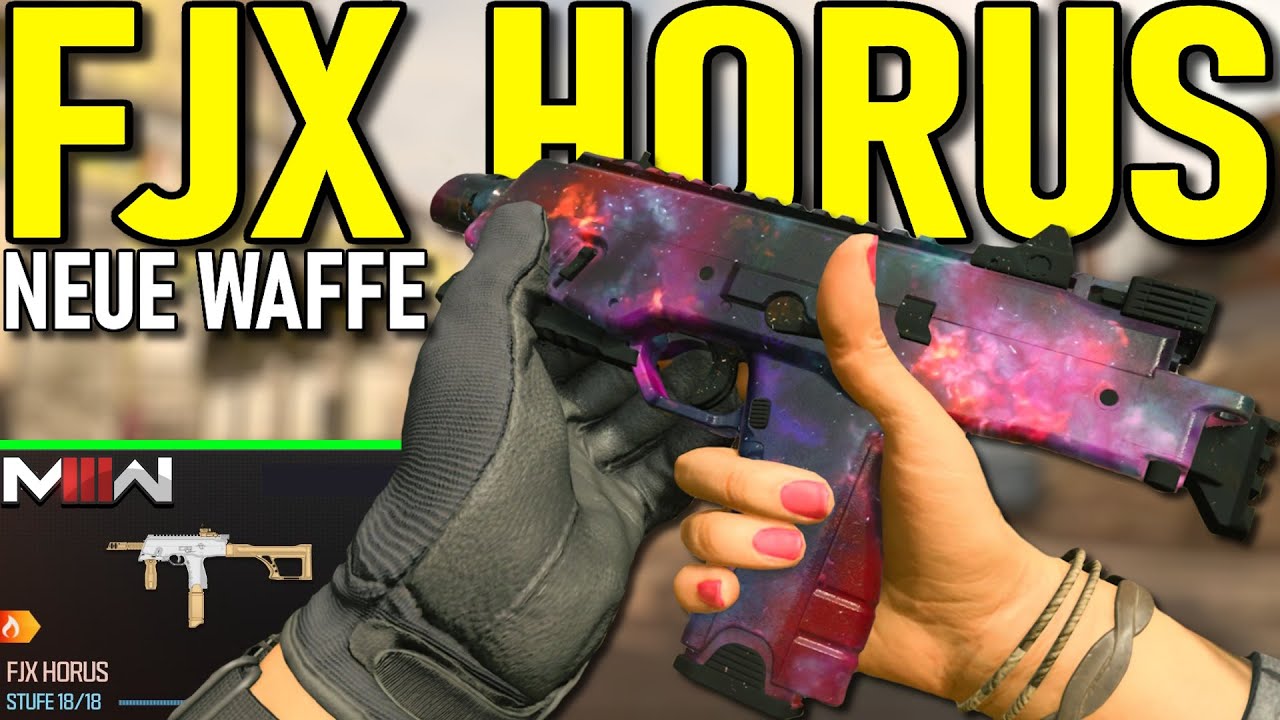 DIE NEUE WAFFE FJX HORUS ist RICHTIG STARK in MODERN WARFARE 3 (Horus Interstellar CoD Mw3 Deutsch