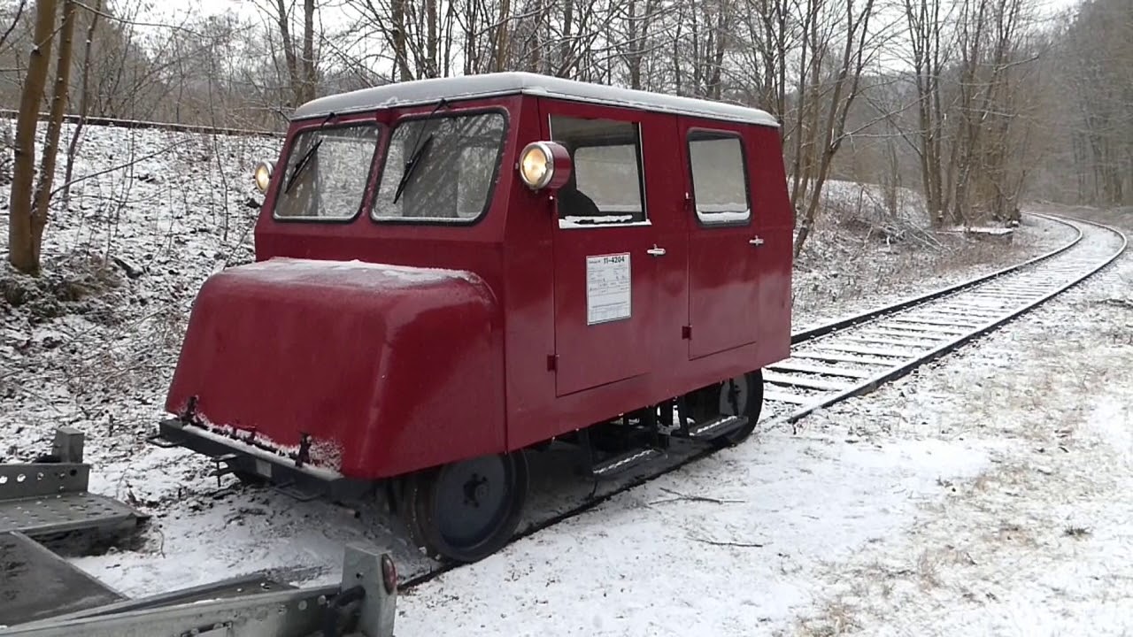 DE-51674 Wiehl Fahrten mit dem Klv 11-4204 über die Wiehltalbahn im März 2018