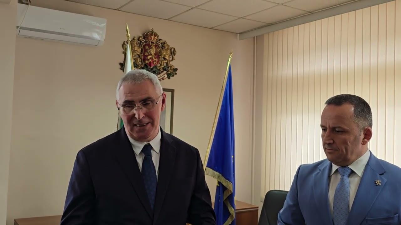 С церемония днес Георги Динев предава поста на новия областен управител Николай Куколев