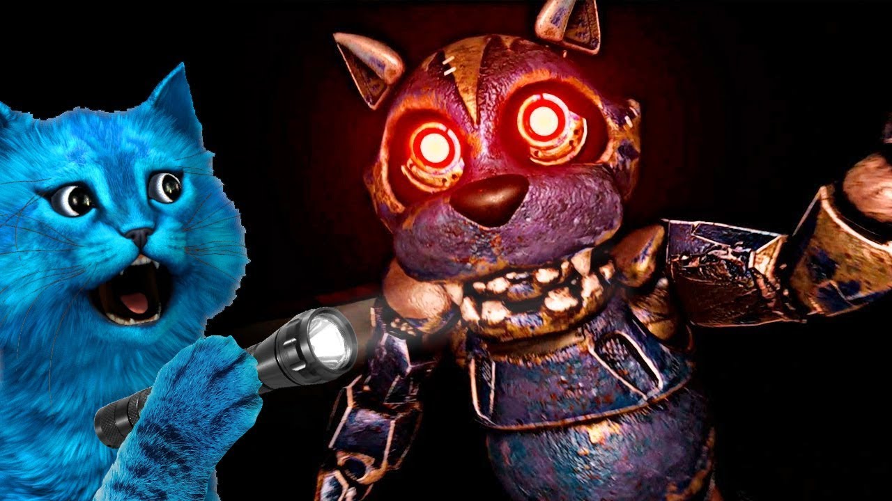 FNAF САМЫЙ МИЛЫЙ КОТ АНИМАТРОНИК ИЩЕТ МЕНЯ ФНАФ CASE 2 ANIMATRONICS АНИМАТРОНИКИ ПУГАЮТ ОХРАННИКА