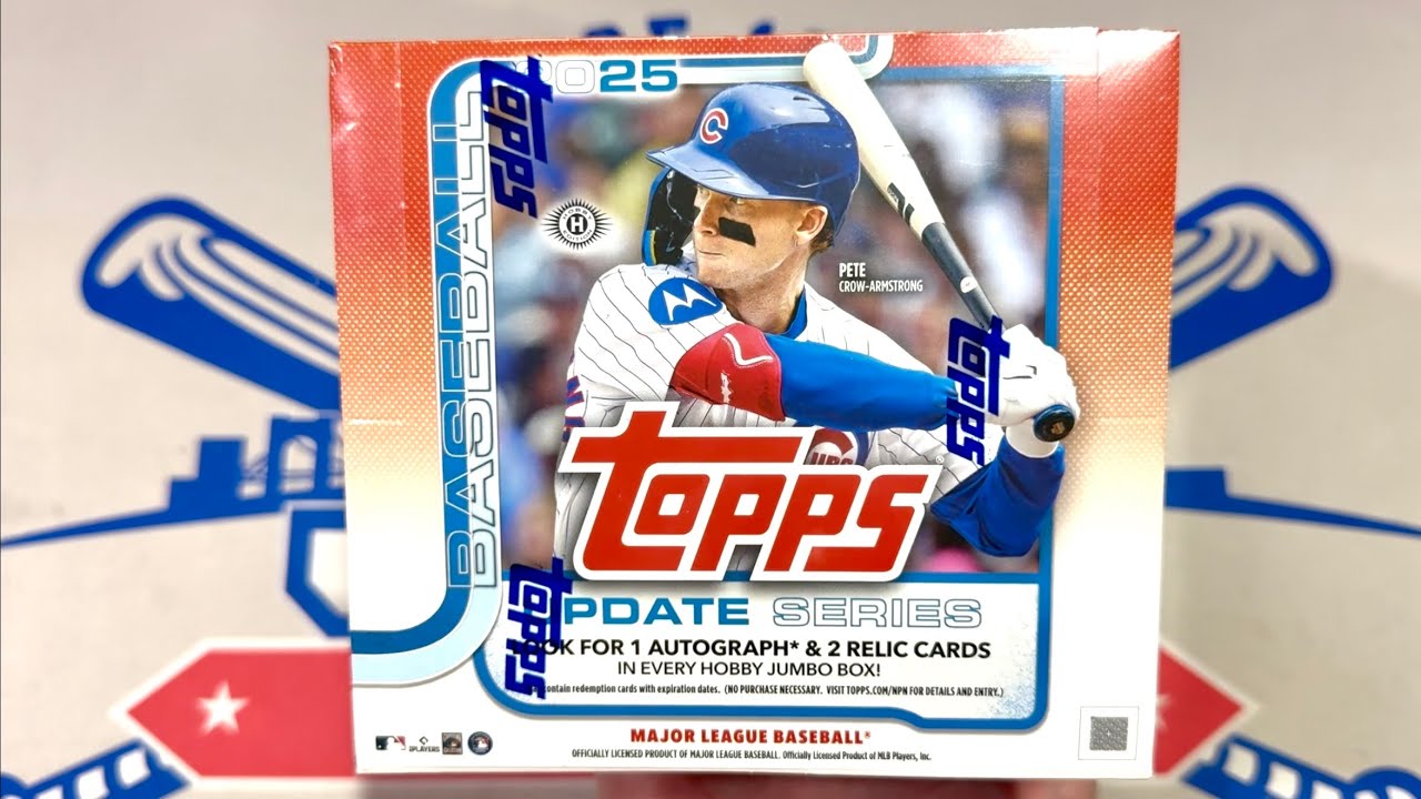 НОВЫЙ РЕЛИЗ! ОБНОВЛЕНИЕ TOPPS 2025 ГОДА, БОЛЬШАЯ КОРОБКА!