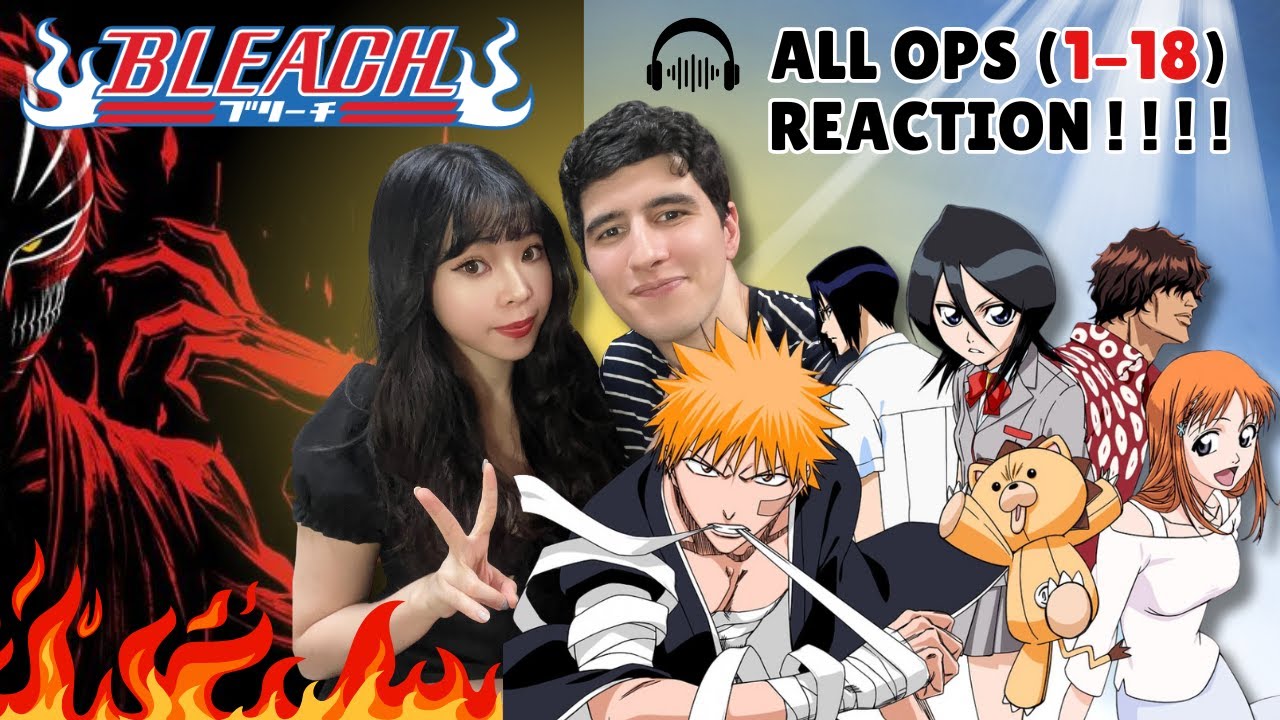 Non Anime Fan Reacts To All Bleach Openings (1-18)