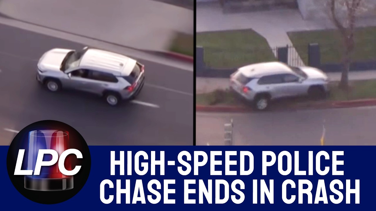 Live Police Chase in L.A