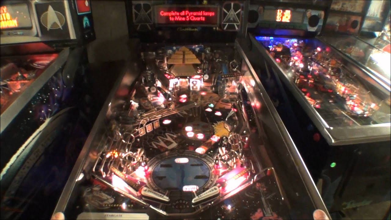 1995 Stargate Arcade Pinball Machine By Gottlieb