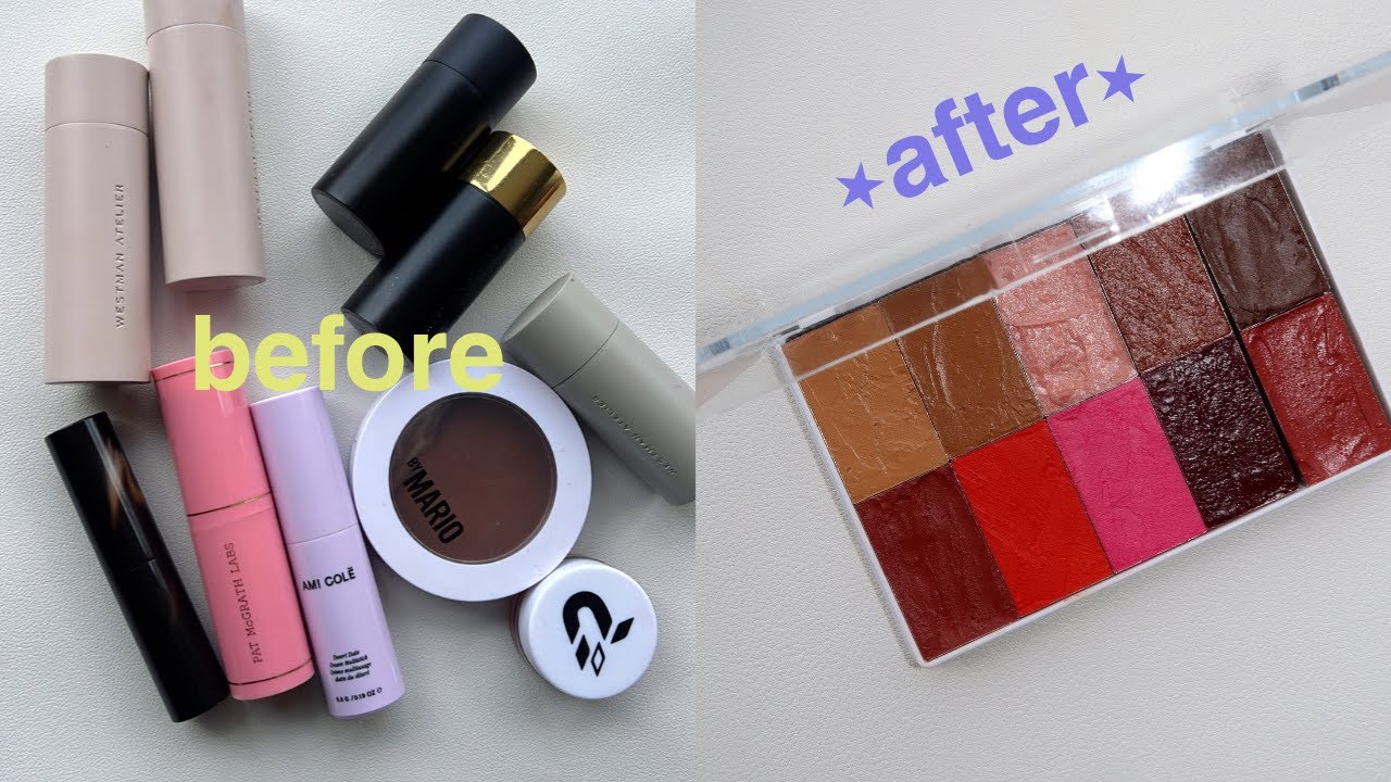 I couldn’t find the perfect travel makeup palette, so I made it ✨