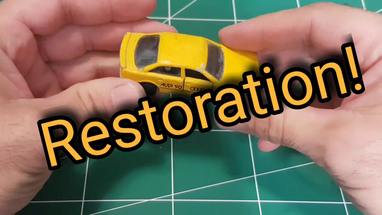 Majorette Audi 90 restoration.