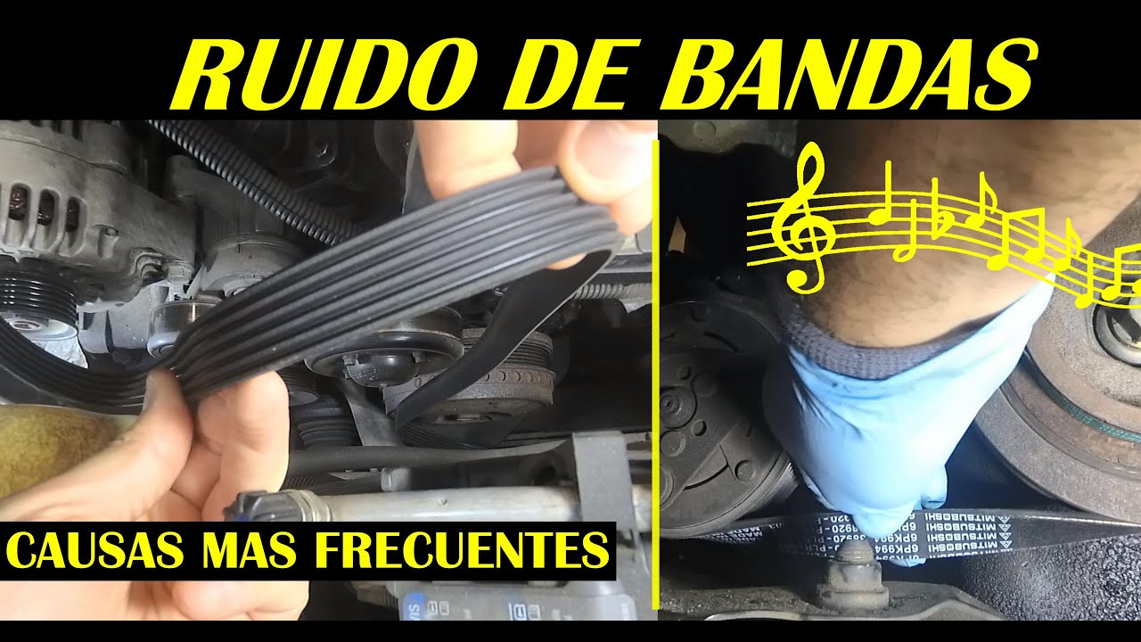 Que es lo que causa el ruido de bandas en el auto?? causas y soluciones mas comunes