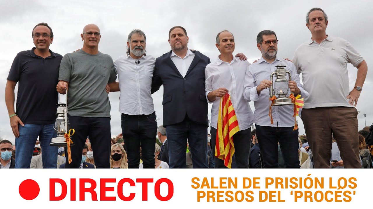 ORIOL JUNQUERAS INDULTADO sale de prisión: 