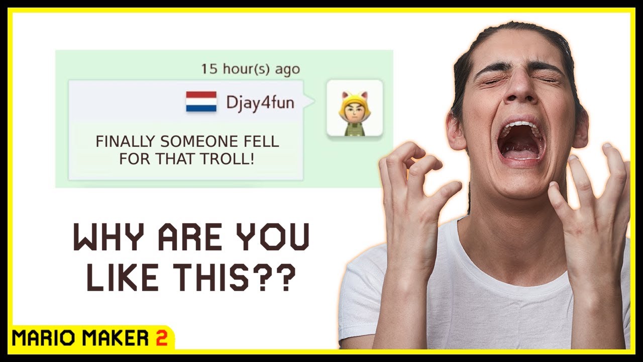 Geek = HITTING EVERY TROLL Since 2018! Part 2 - Super Mario Maker 2