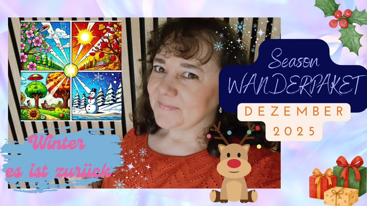 Season Wanderpaket Winter / Weihnachten, es ist zurück, Himbeere liest