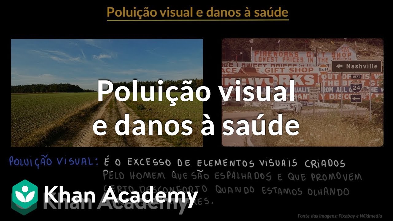 Poluição visual e danos à saúde