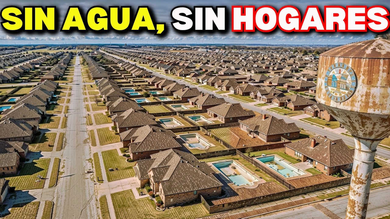 10 Ciudades de USA Donde la Escasez de Agua Podría Provocar un Colapso Inmobiliario: Ya Ha Comenzado
