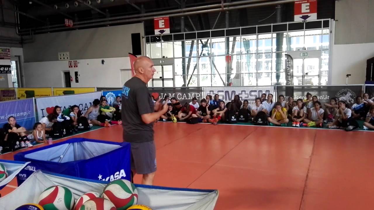 Allenamento illustre oggi con il grande Massimo Barbolini!
