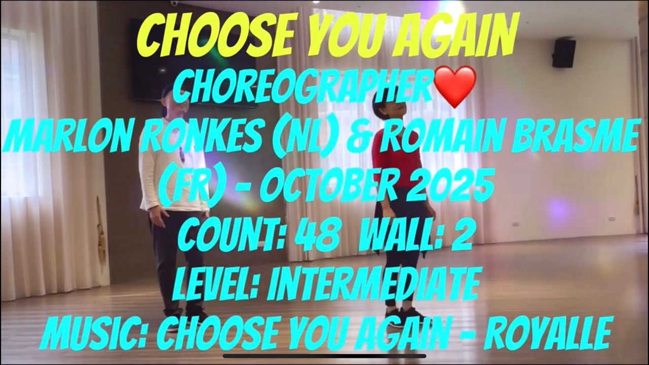 CHOOSE YOU AGAIN #linedance 