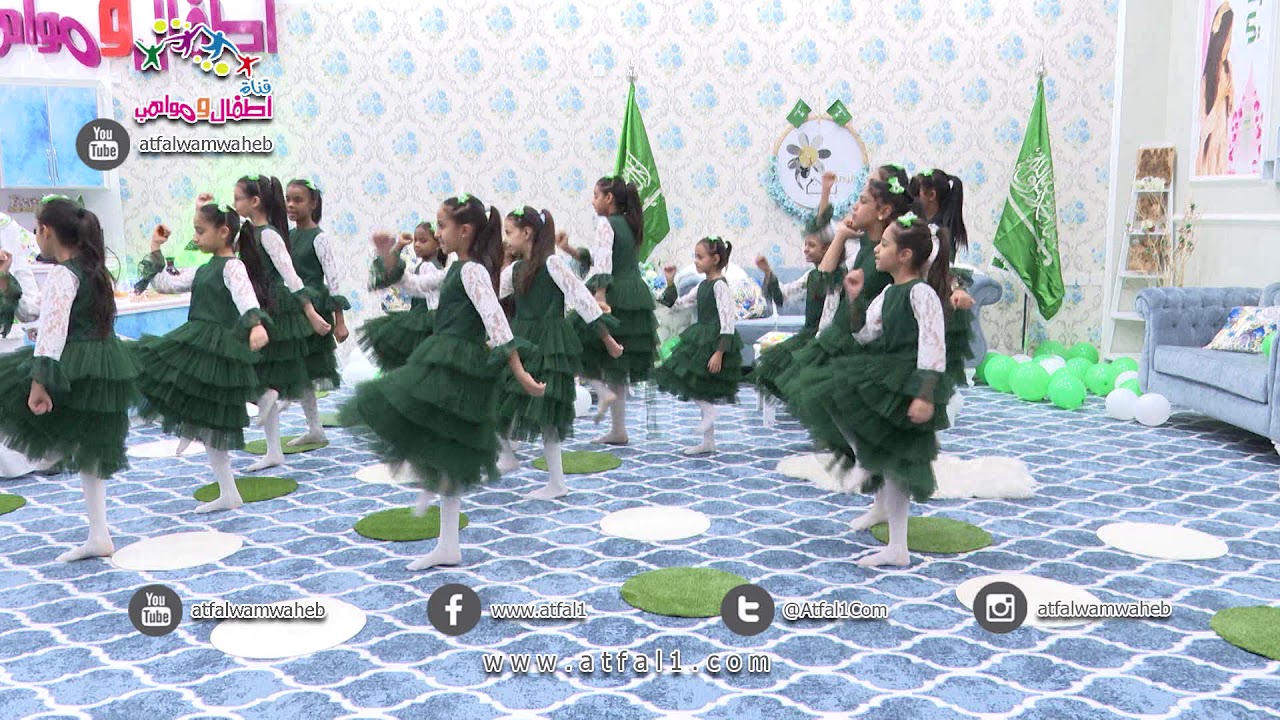 #اطفال_ومواهب نشيد واستعراض الوطن جنة في برنامج بيت الزهور