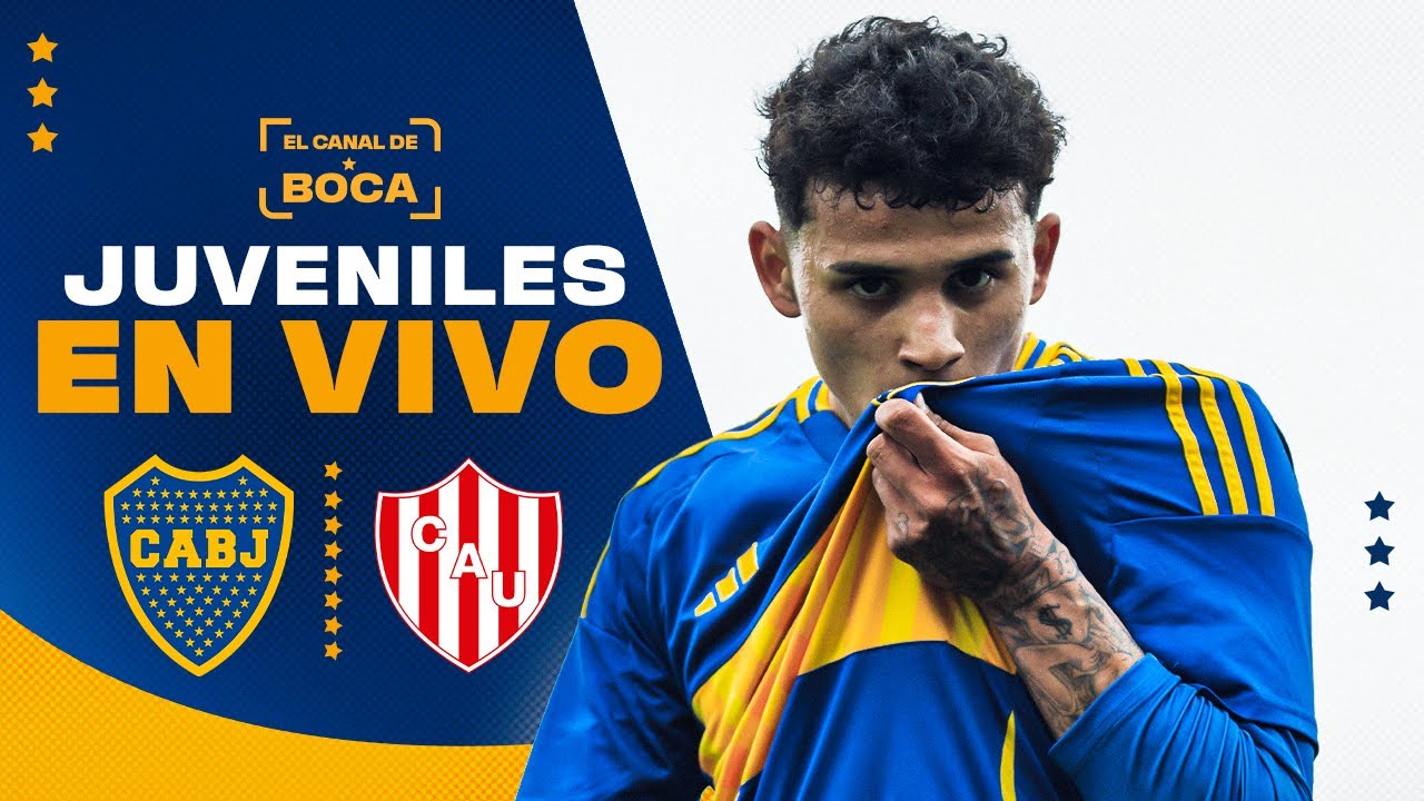 BOCA vs UNI&Oacute;N EN VIVO | FECHA 29 | TORNEO de JUVENILES | EL CANAL DE BOCA