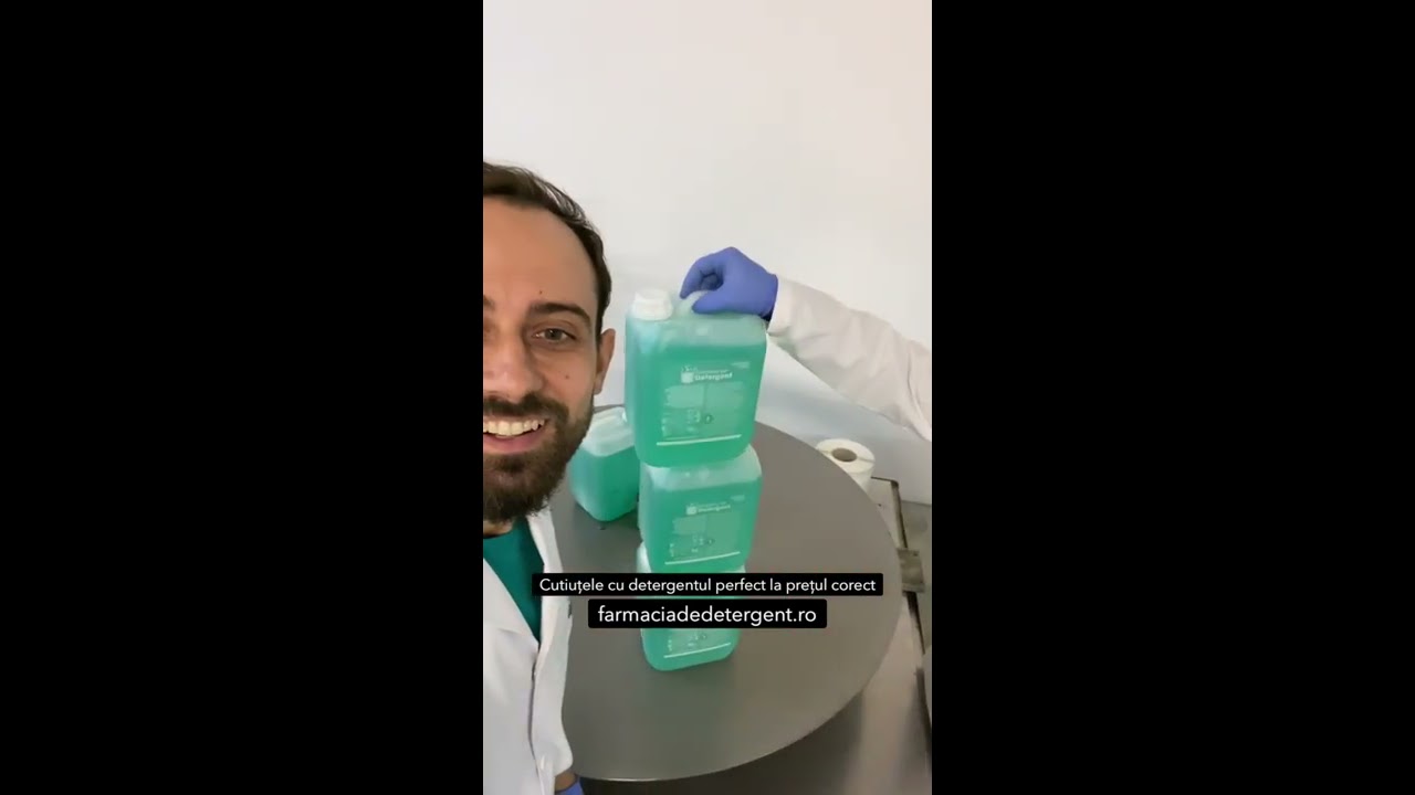 CUM SE FABRICA DETERGENTUL DE RUFE IN 