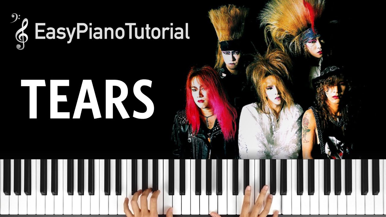 Tears (X Japan) - Free Piano Tutorial + Sheet Music