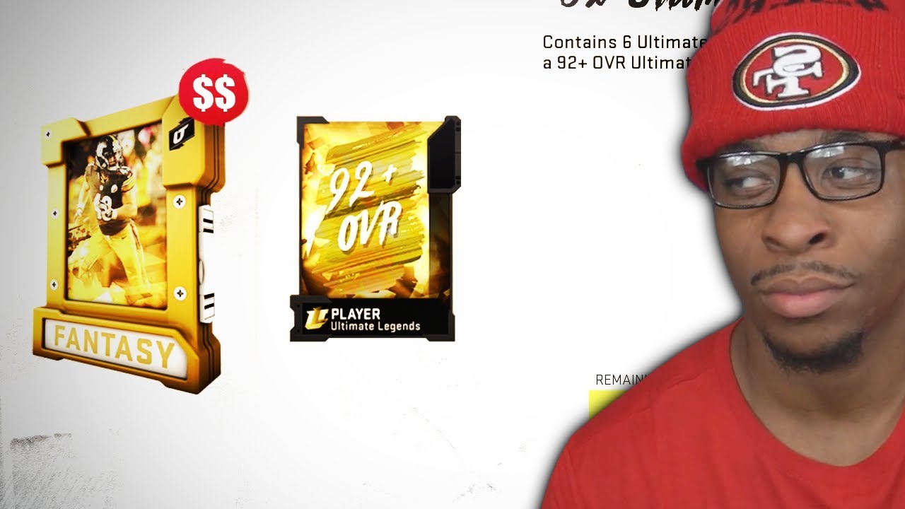 Spending WAY Too Much on ALL of The Ultimate Legends ... Madden 20