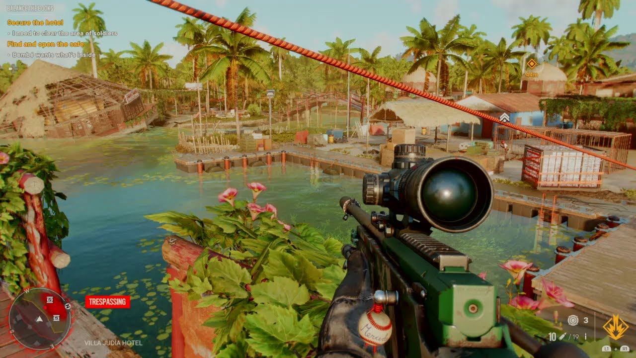 Far Cry 6 Gameplay Balance the Books Operation / Villa Judia Hotel Sniper and Stealth