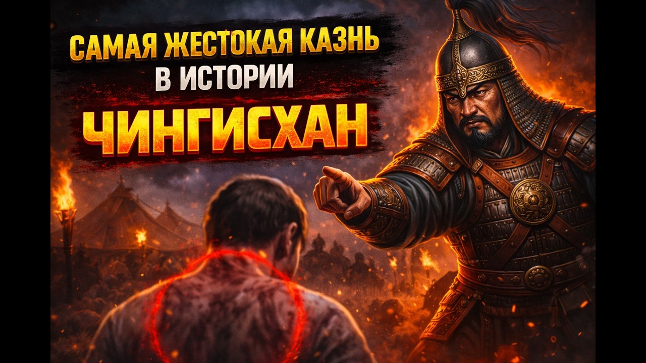 5 зверских пыток Чингисхана, от которых кровь приливает к... пяткам!Это  сломает тебе психику