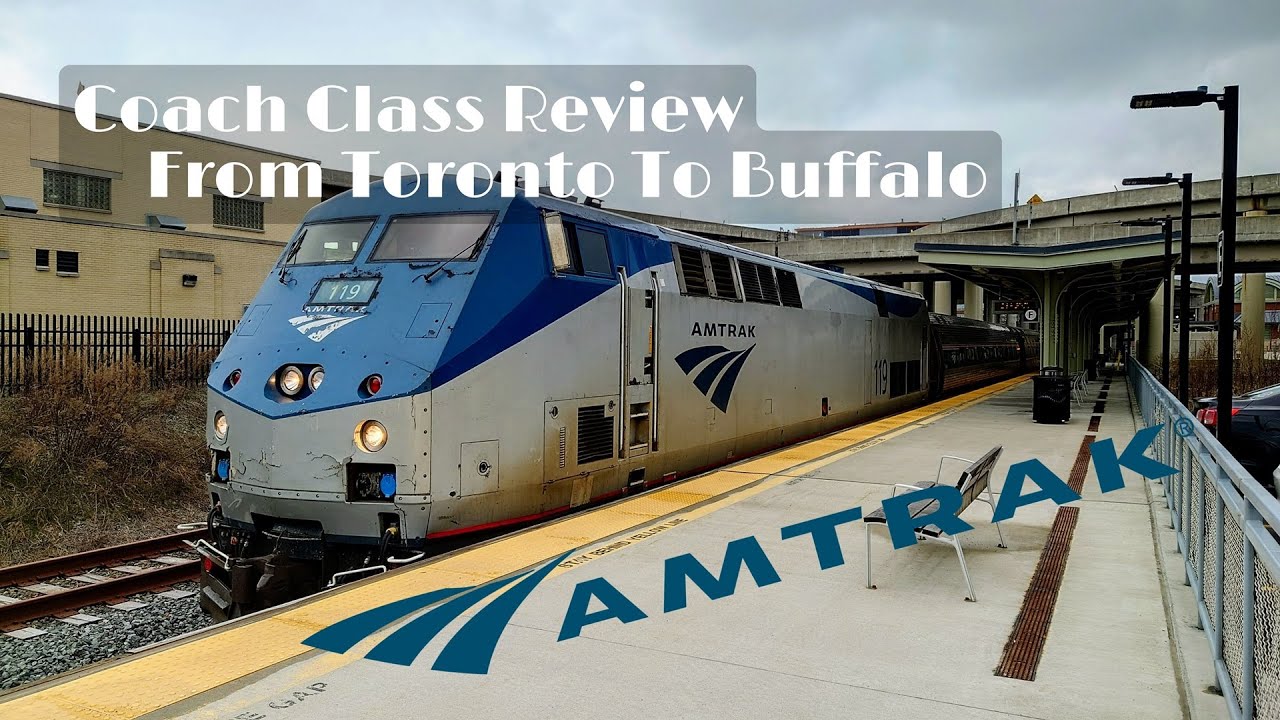 Amtrak Budd Amfleet Coach Class | Toronto To Buffalo