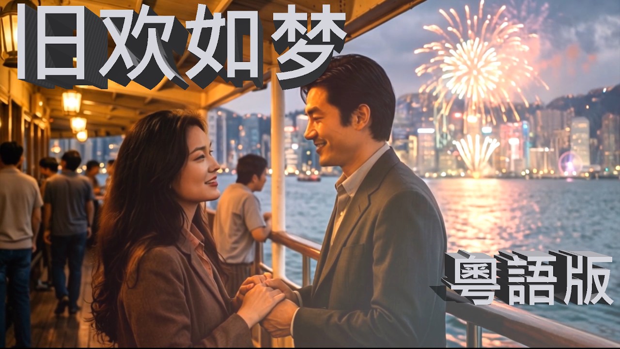旧欢如梦 [CN] | 粵語金曲 + 70年代港風視覺 | ST翻唱 + 粵拼字幕 🎞️