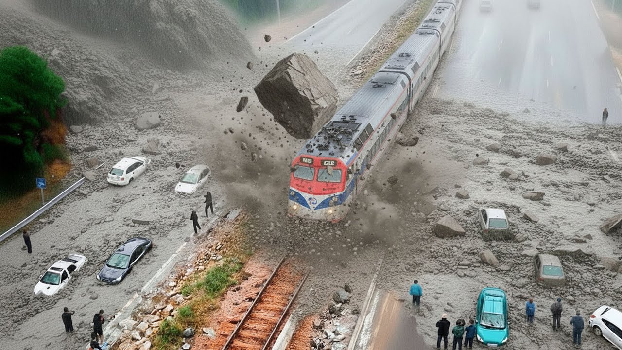 Moments Filmed Seconds Before Disasters - Best of 2025 #4