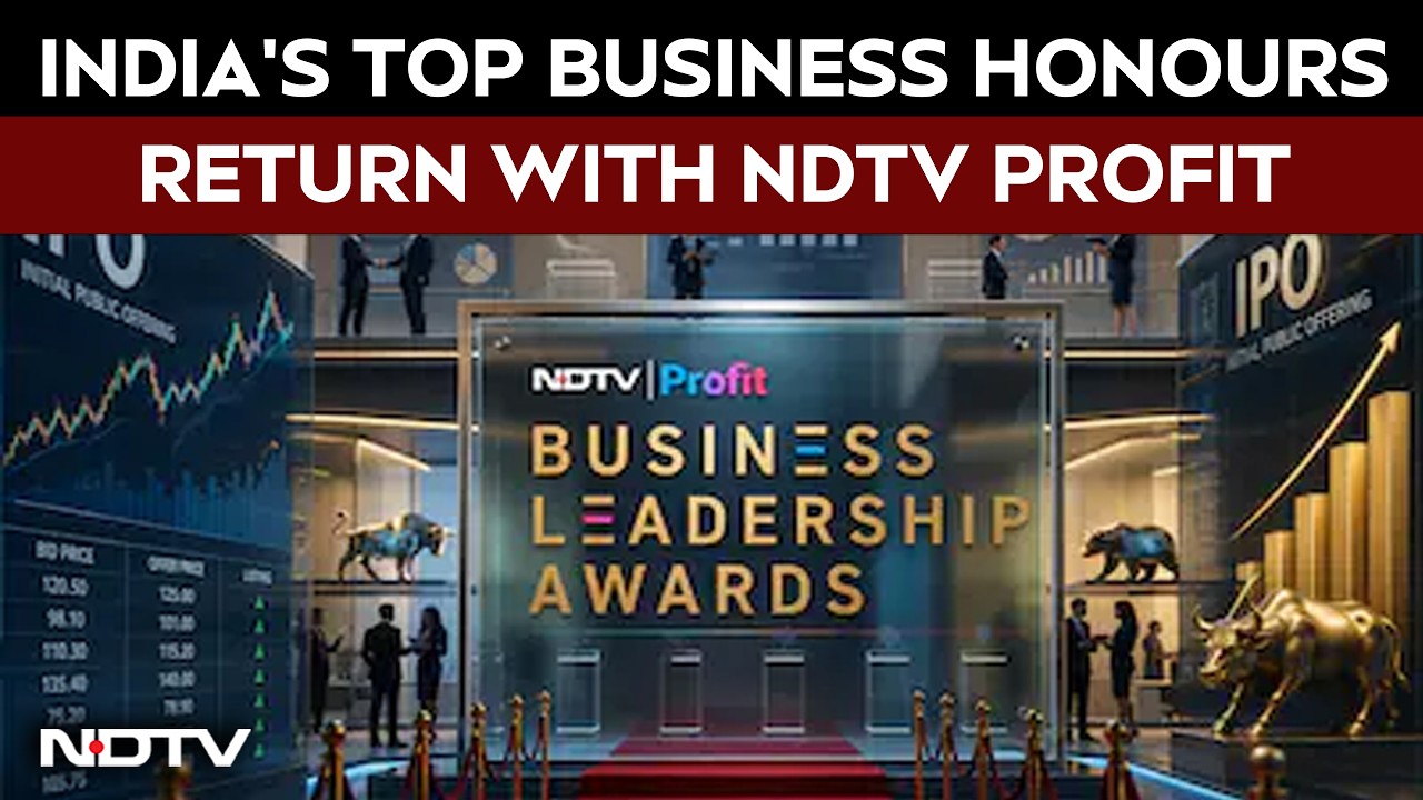 NDTV Profit возрождает премию Business Leadership Awards спустя 13 лет