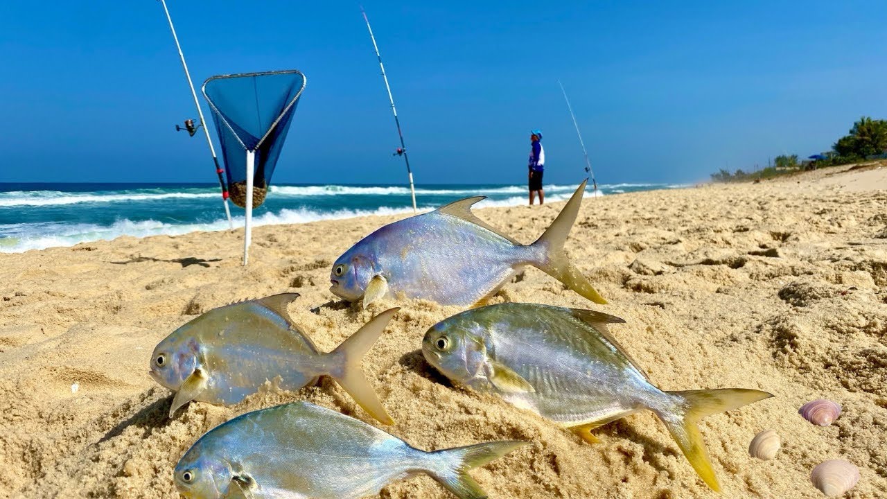 COMO PEGAR MUITOS PEIXES NA PESCA DE PRAIA com TÉCNICAS INFALÍVEIS!!!