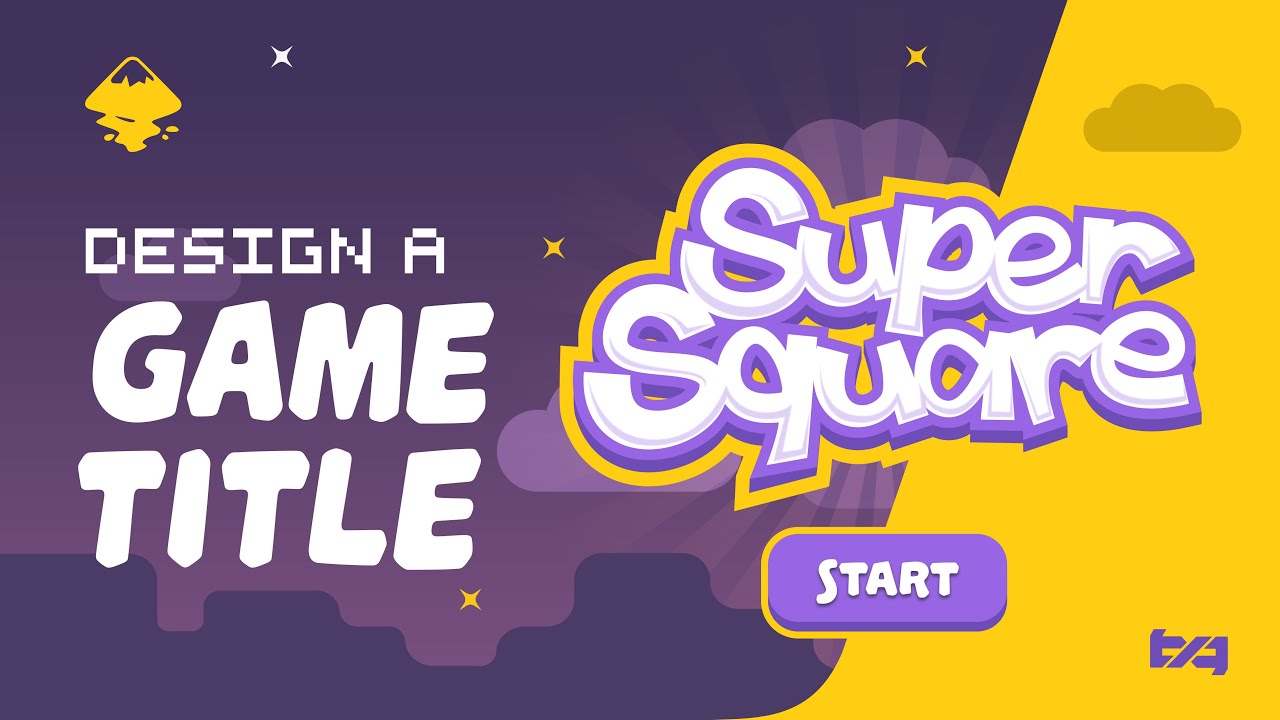 How Design a Game Title in Inkscape