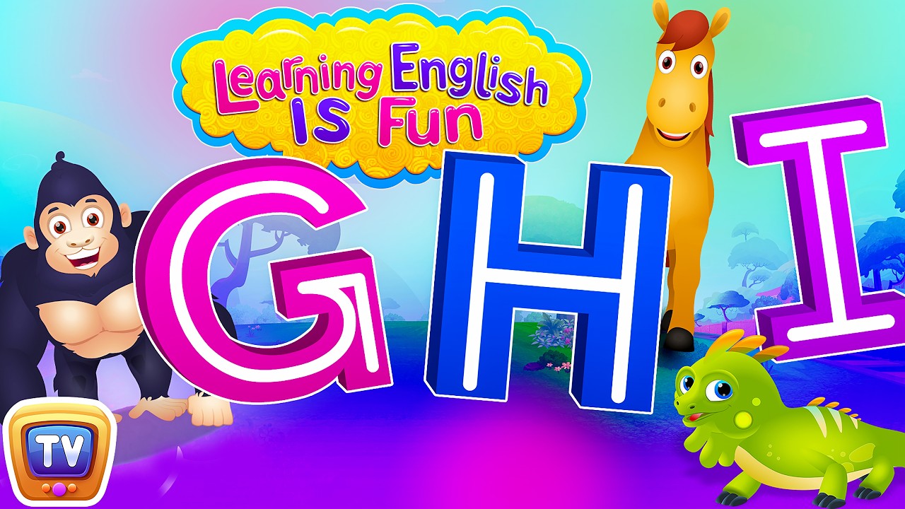 GHI Songs | Learning English Is Fun™ | ChuChu TV Phonics & Words Learning For Preschool Children