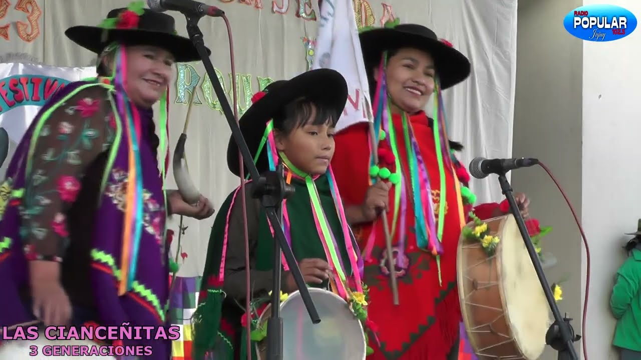 LAS CIANCEÑITAS 3 GENERACIONES FESTIVAL DE CANGREJILLOS 11 FEBRERO 2023
