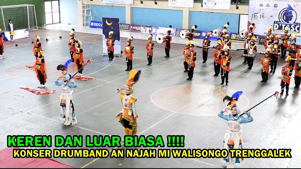 JUARA 1 !!.KONSER DRUMBAND AN NAJAH MI WALISONGO TRENGGALEK(KOMPETISI DRUMBAND DIGORTULUNGAGUNG2023)