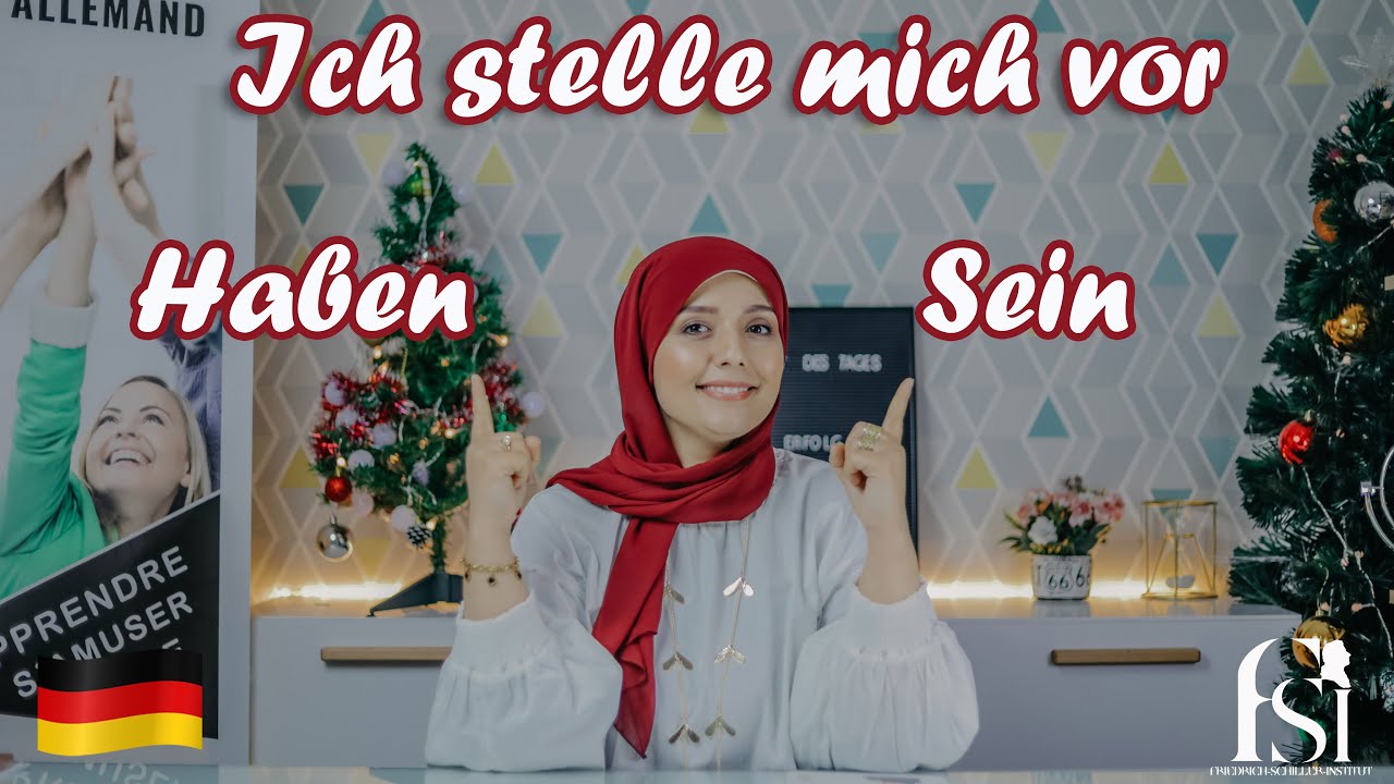 Ich stelle mich vor 'haben' und 'sein' (FSI Deutschhaus)