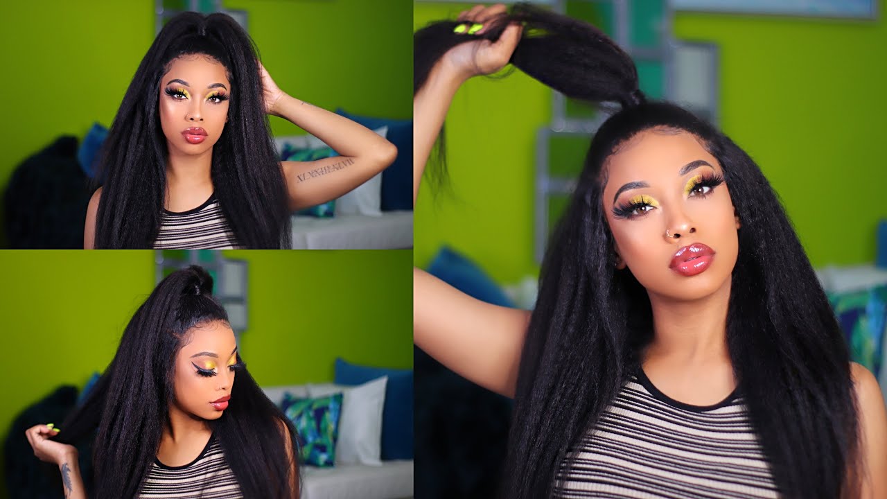 The Best Kinky Straight Wig Ever!! This is Hair GOALS!!- ft Tinashe Hair