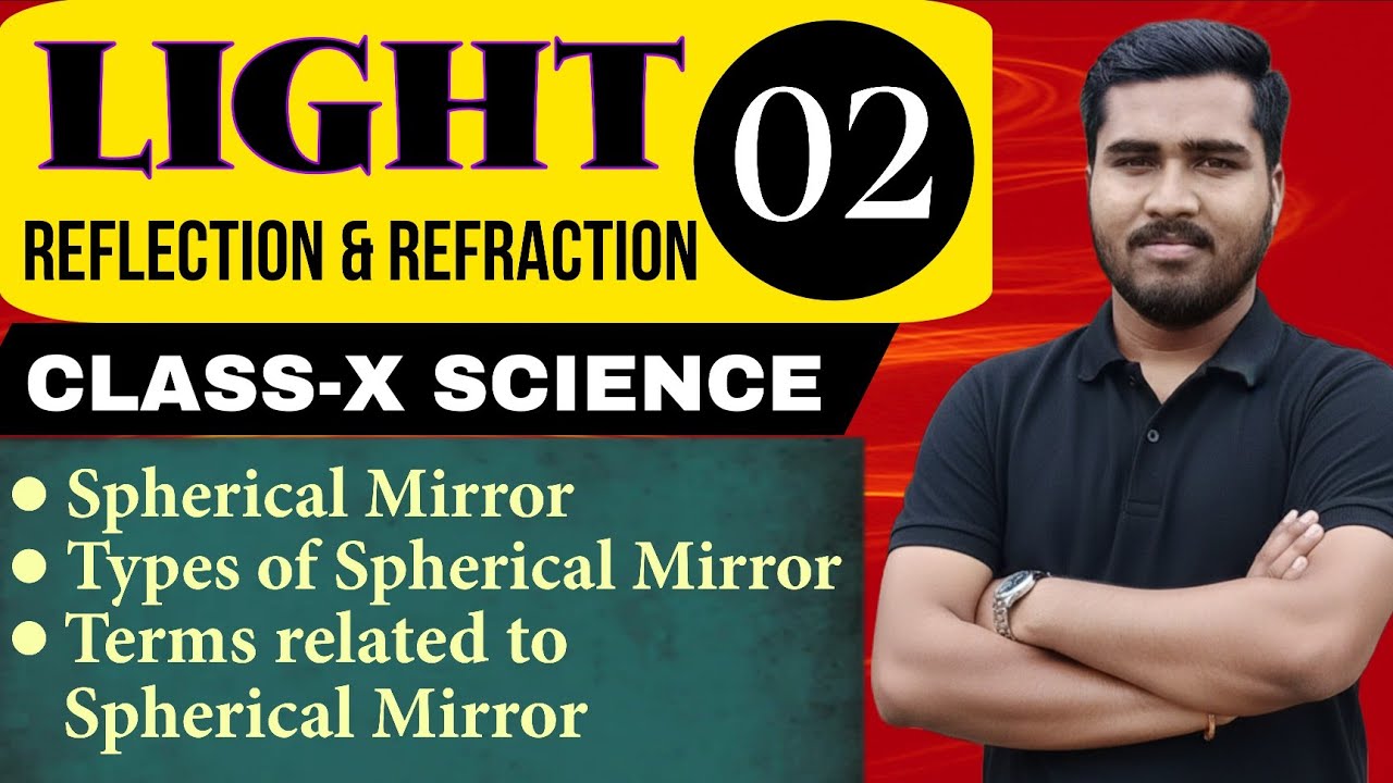 Light-02 | Class10 Science |Reflection and Refraction | Spherical Mirror | Terms of Spherical Mirror
