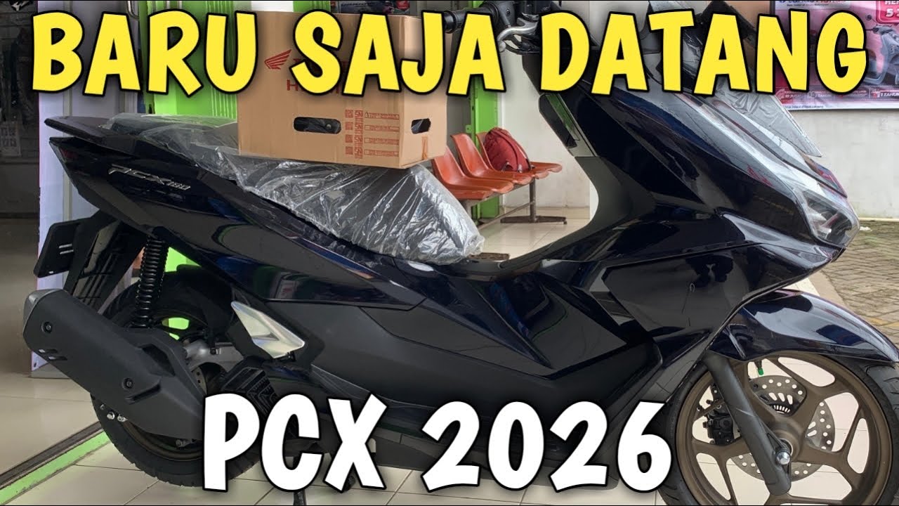 HONDA PCX 160 TERBARU 2026 TELAH DATANG WARNA BARU Phenomenal Blue