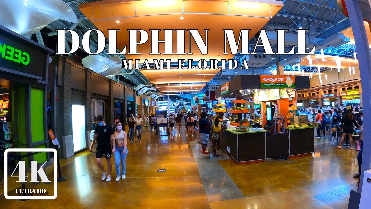 DOLPHIN MALL NOVEMBER 2020 ULTRA HD 60FPS MIAMI FLORIDA USA AΩ