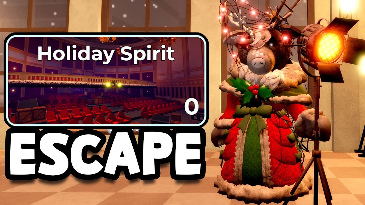 How to Escape HOLIDAY SPIRIT Chapter in PIGGY!