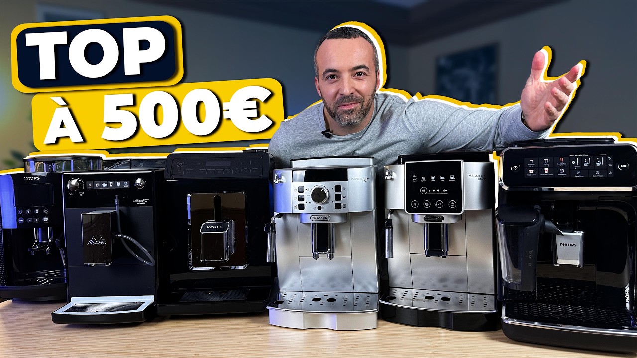 J’ai testé les meilleures machines à café à grain sous 500€  (verdict sans sponsor)