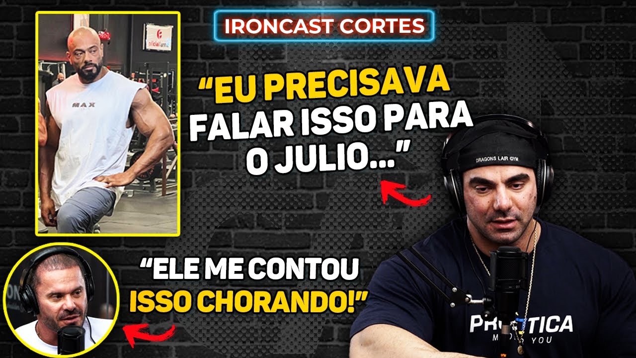 BRANDÃO EXPÕE CONVERSA COM BALESTRIN EM LAS VEGAS E DEIXA RECADO EMOCIONANTE - IRONCAST CORTES